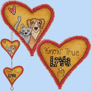 Mill Hill Sticks 2025 Cross Stitch Kit - True Love