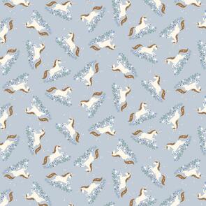 Dear Stella Tossed Unicorns - Sterling