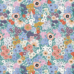 Dear Stella And Sew It Goes - Norway Flowers Multi