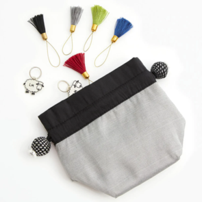 Knitpro Lantern Moon: Stitch Marker Pouches - Silver