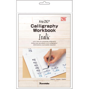 KURETAKE A to ZIG Calligraphy Workbook Italic