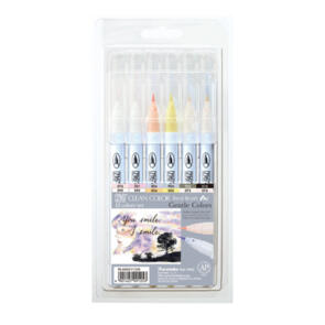 KURETAKE ZIG CLEAN COLOR Real Brush, 12 pcs. set B