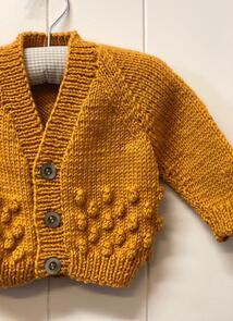 Touch #126 December V Neck Cardigan DK