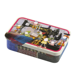 Emma Ball Sewing Gnomes Pocket Tin