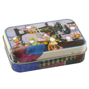 Emma Ball Sewing Gnomes Mini Hinged Tin