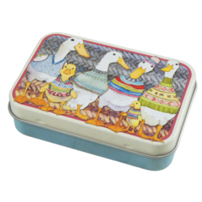 Emma Ball Dapper Ducks Mini Hinged Tin