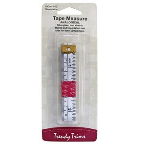 Trendy Trims Tape Measure - Analogical (150cm)