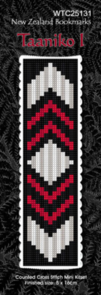 CraftCo Cross Stitch Kit - Taaniko 1 Bookmark