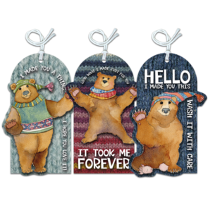 Emma Ball Woolly Bears . Crafting Tags