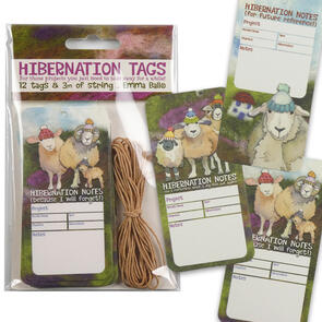 Emma Ball Happy Sheep Hibernation Tags
