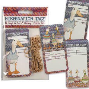 Emma Ball Dapper Ducks Hibernation Tags