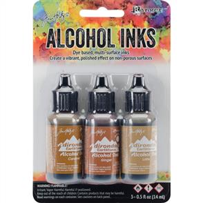 Ranger Ink Tim Holtz Alcohol Ink .5oz 3/Pkg - Cabin Cupboard