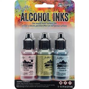 Ranger Ink Tim Holtz Alcohol Ink .5oz 3/Pkg - Countryside