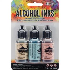 Ranger Ink Tim Holtz Alcohol Ink .5oz 3/Pkg - Lakeshore