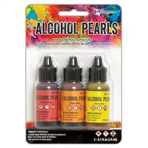 Ranger Ink Tim Holtz Alcohol Ink Pearls Kits 3/Pkg #1