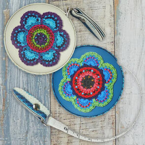 Emma Ball Crochet Motifs Tape Measure