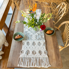 Hoooked Eco Barbante Spesso : Table Runner Cairo - Almond
