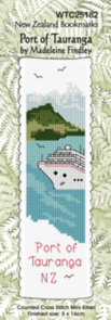 CraftCo Cross Stitch Kit - Madeleine Findley's Port of Tauranga Bookmark