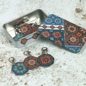 Emma Ball Persian Tiles Crochet in a tin (t242)