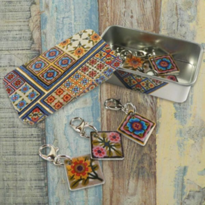 Emma Ball Spirit of Flora Crochet Markers tin (t243)