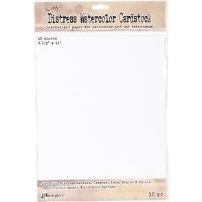 Ranger Ink Tim Holtz Distress Watercolor Cardstock 10/Pkg