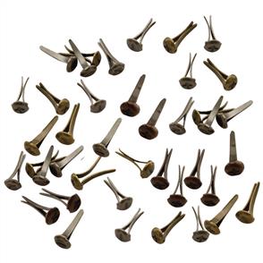 Idea-Ology Tim Holtz Screw-Top Mini Fasteners .25" 99/Pkg