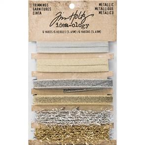 Idea-Ology Tim Holtz  - Metallic Trimmings