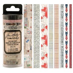 Idea-Ology Tim Holtz Idea-0logy Design Tape 8/Pkg - Postal