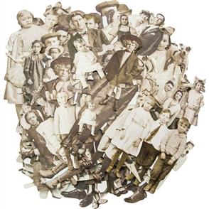 Idea-Ology Tim Holtz Paper Dolls Die-Cuts Solos 83/Pkg