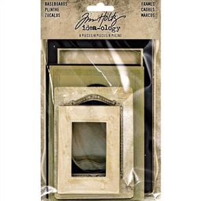Idea-Ology Tim Holtz  Baseboard Frames 8/Pkg