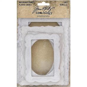 Idea-Ology Tim Holtz  - Baseboard Frames - Lace