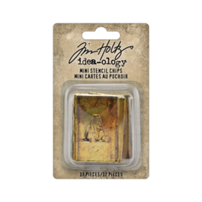 Idea-Ology Tim Holtz - Stencil Chips Mini 35 Pieces