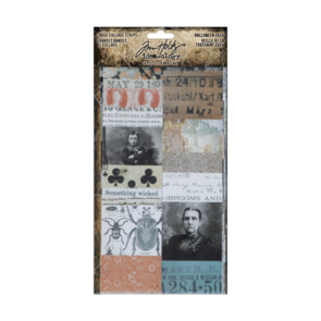 Idea-Ology Tim Holtz Collage Strips Large - Halloween 2024