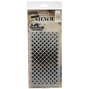 Stampers Anonymous Tim Holtz Layering Stencil - Gradient Square