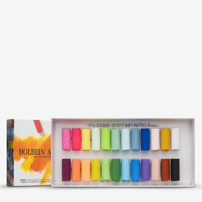 Holbein Round Soft Pastel Set of 24