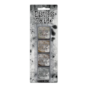 Ranger Ink Tim Holtz Distress Mini Oxide Ink Pads 4/Pkg - Kit #12