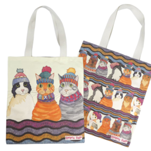 Emma Ball Cats in Hats - Tote Bag