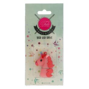 Tula Pink USB Unicorn Pink 16 GB