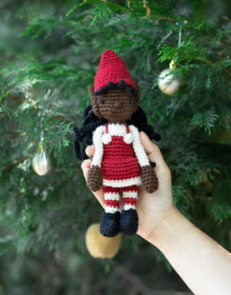 TOFT Christmas Doll Mini Elfie - Ruby