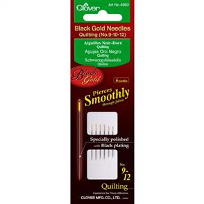 Clover Black Gold Quilting Needles