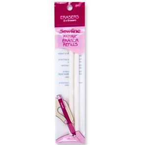 Sewline Fabric Eraser Stick Refill 2/Pkg