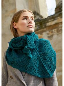 Lana Grossa Pattern / Kit - Ecopuno - Womens Shawl (0193)