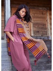 Lana Grossa Pattern / Kit - Ecopuno - Womens Scarf (0208)