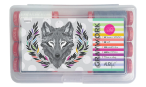 Aurifil Tula Pink Graywork Thread Collection (Small Spool 10 Pack)