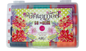 Aurifil Untamed + Neon by Tula Pink Thread Set (12 pack)