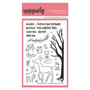 Uniquely Creative - Clear Stamps: Woodland Creatures
