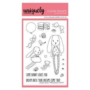 Uniquely Creative - Whimsy Bunnies Stamp