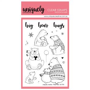Uniquely Creative - Clear Stamps: Polar Pals