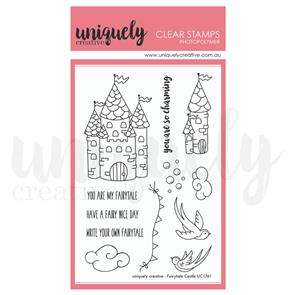 Uniquely Creative - Clear Stamps: Fairytale Castle Stamp