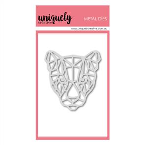 Uniquely Creative - Geometeric Big Cat
